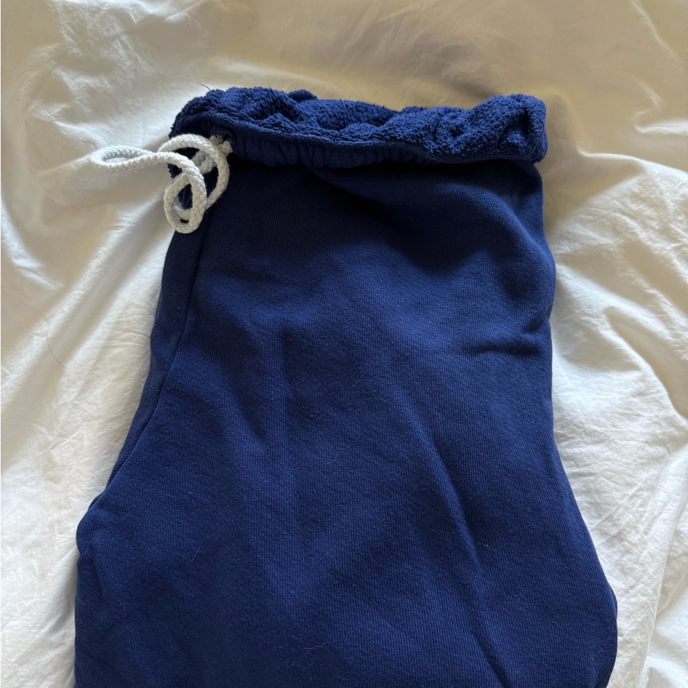 JOAH BROWN oversized joggers in dodger blue xs/s